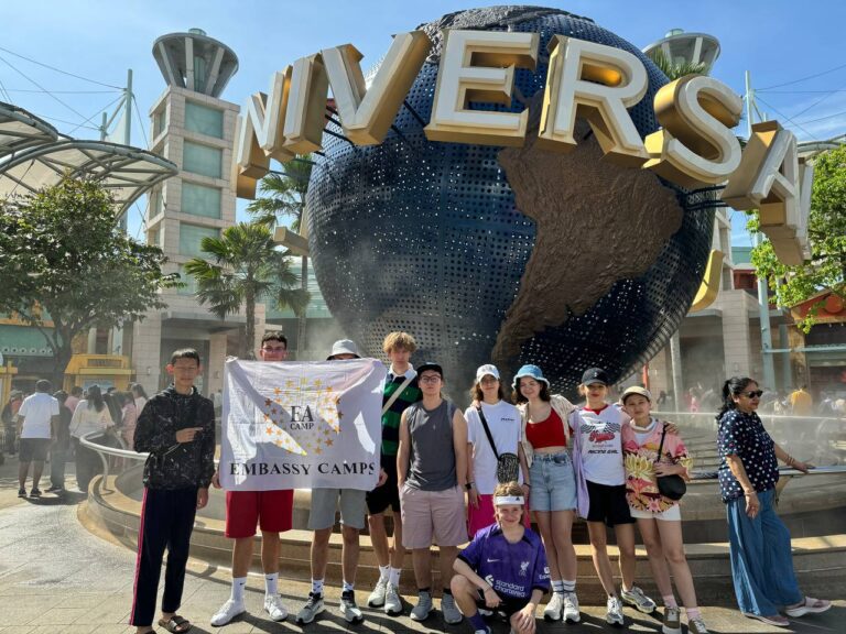 Embassy camp students