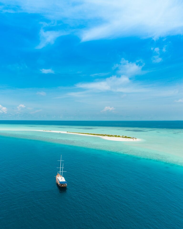 Maldives Winter Language Camp - sandbank