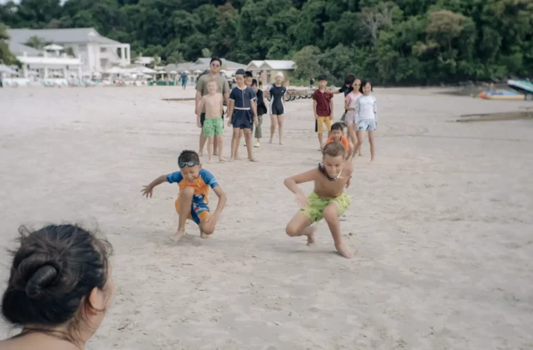 Summer Camps in Malaysia-running in the beach