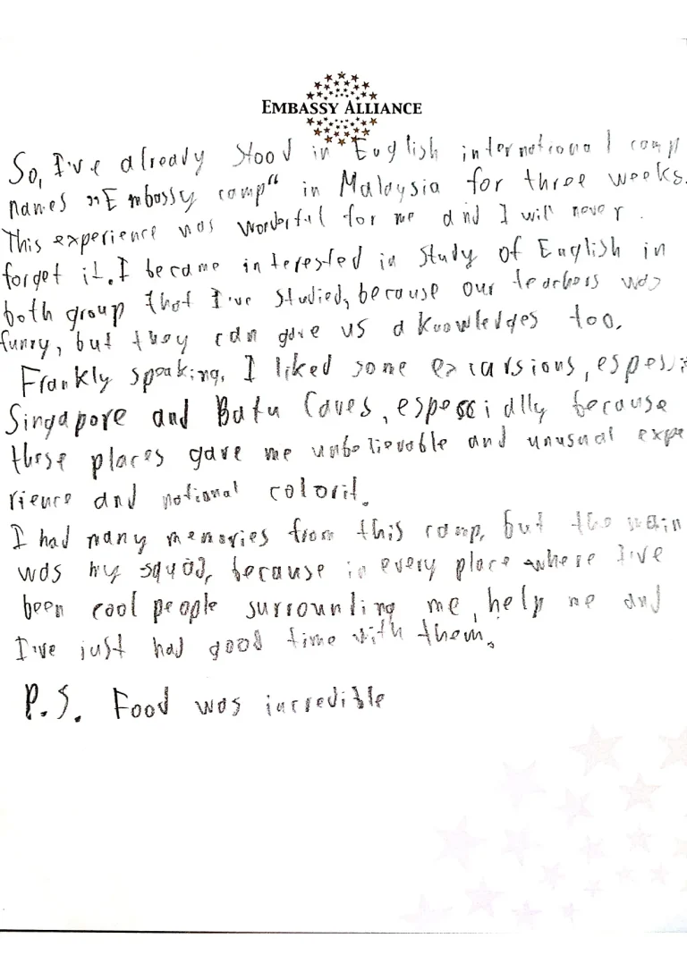 Holiday camp in Singapore reviews