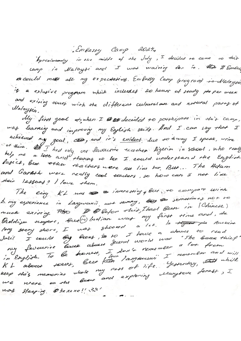 University tour in Malaysia reviews