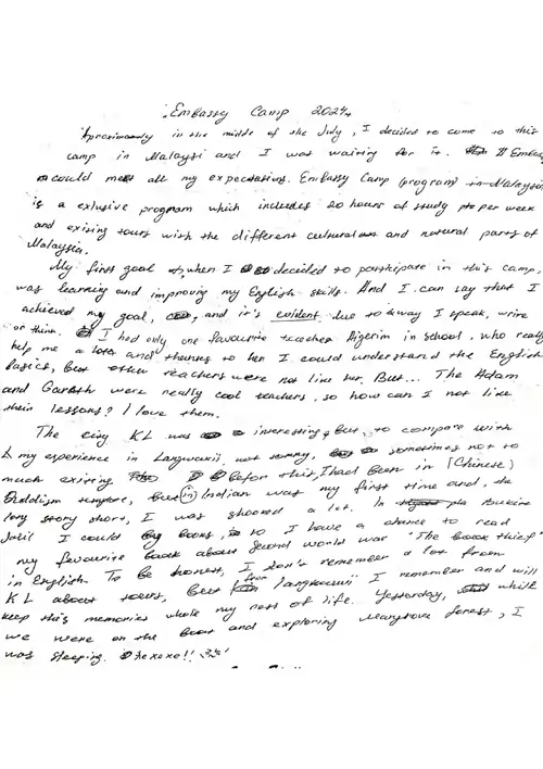 University tour in Malaysia reviews