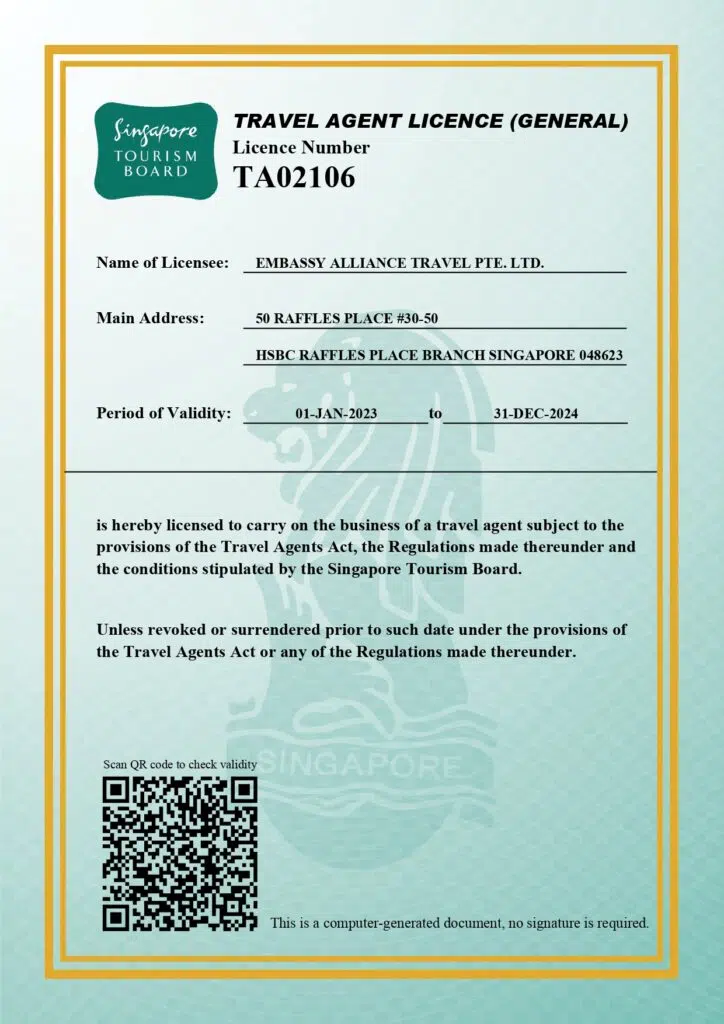EASG TRAVEL LICENSE - 2023-2024