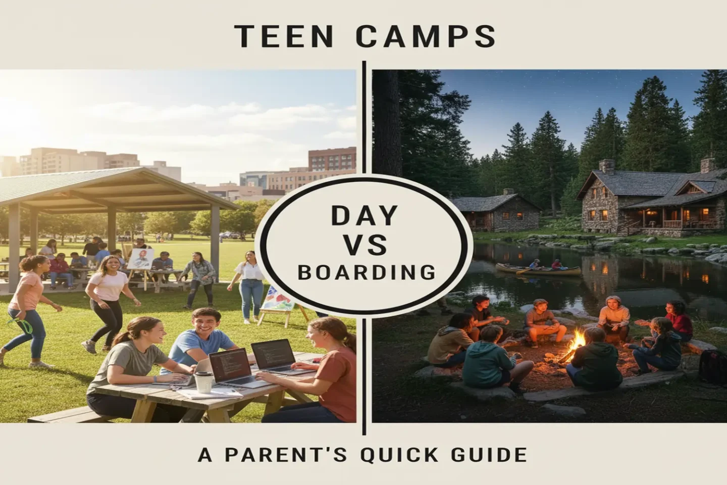 Teen Day Camps vs Boarding Camps
