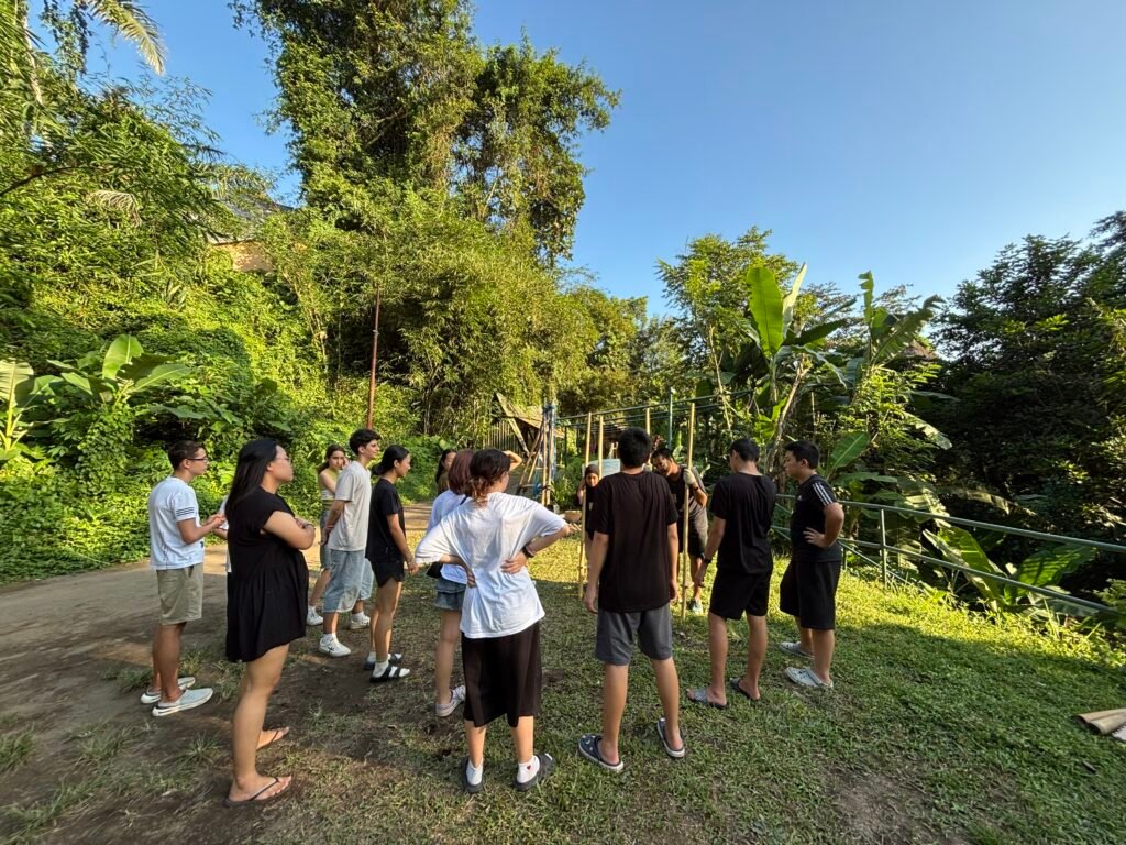 English language camp in Bali for teens