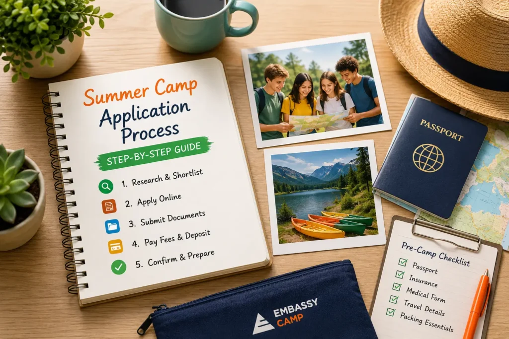 Summer Camp Application Process