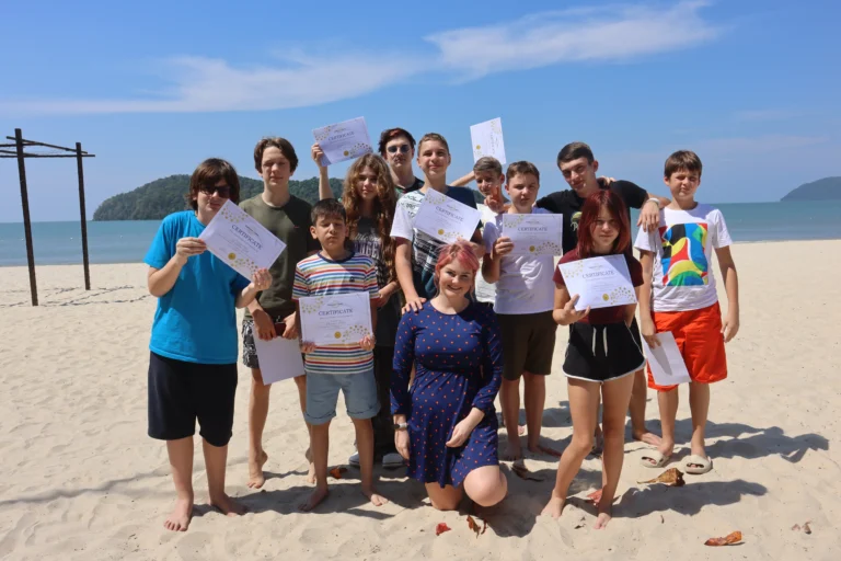 International Camp in Bali-teens together